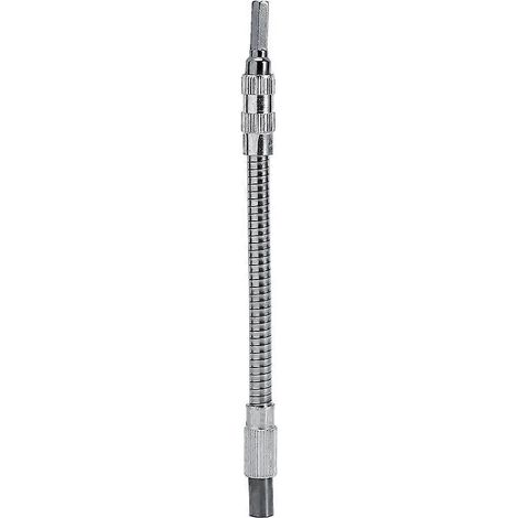 1/4"-Verlängerungsschraubendreher mit flexibler Welle, Bithalter und Verbindungsglied