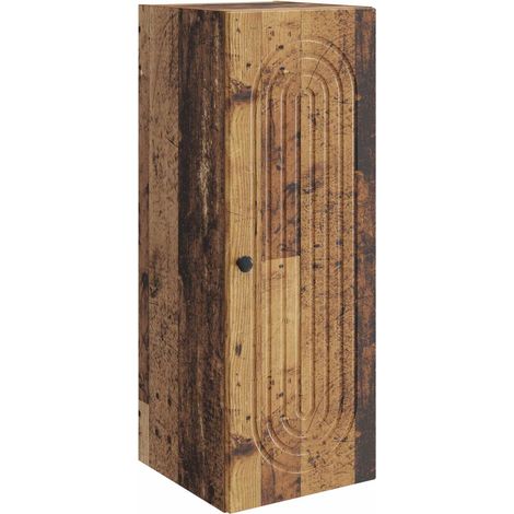 Wandschrank Altholz 33 x 34,5 x 90 cm Holzwerkstoff vidaXL