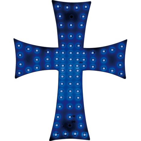 Croce a Led 24V - Blu (1/2)