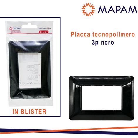 PLACCA 8003-02 NERA 3P MTX T3  JOY IN BLISTER