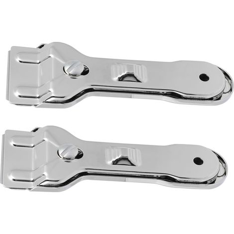 BEBUSINGOTO 2 outils de nettoyage de vitres pour essuyer les joints, rasoirs, grattoirs de sol, outils de sol pour grattoirs de vitres, carreaux de céramique, nettoyants de sol, lames de voiture (1/5)