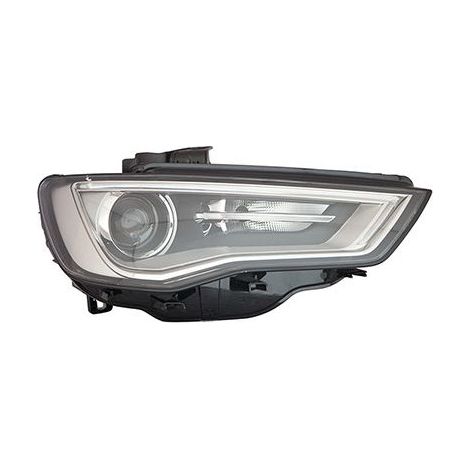 Phare avant droit Xénon D3S / Led fond noir Audi A3 et A3 Sportback 8V phase 1 2012-2016