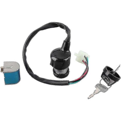 Contacteur d'allumage avec clés pour motos CFmoto CF188, CF500 et CF600 (500 et 600 cm³) (1/5)