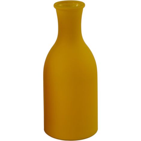 L'Arcolaio Matt Vaso Alto 9 x 9 x 21,6 Cm Bomboniera / Centrotavola Giallo
