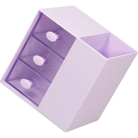 Boîte de rangement bureau multifonctionnelle pour fournitures bureau, design ergonomique, grande (1/5)