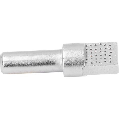 Meule dresseuse à tête carrée, revêtement diamant, outil d'ébavurage et de dressage, queue de 10 mm (1/5)