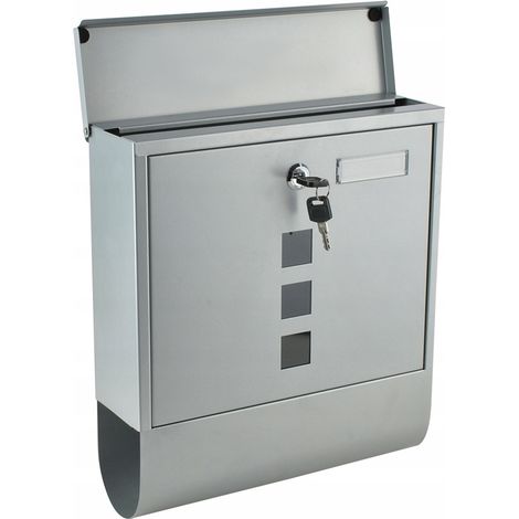 Boîte aux lettres A4 en acier inoxydable (1/3)