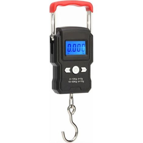 Hanging Hook Scale, Double Precision, LCD Screen Backlight, 50Kg / 5G (1/5)