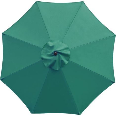 Housse de Rechange pour Parasol, 8 Baleines, 3 m, Beige, imperméable, Anti-UV, Tissu de Rechange, Lavable,Respirable (1/5)