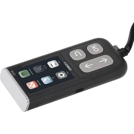 Scanner OBD2 DC8‑36V, lecteur de codes d'erreur moteur, outil de diagnostic OBD II (1/5)