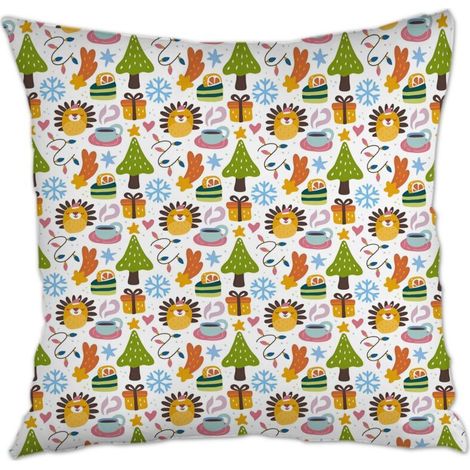 Housse de coussin 45x45 cm carrée résistant aux tachespour petit ami, mari, fiançailles couples (1/5)