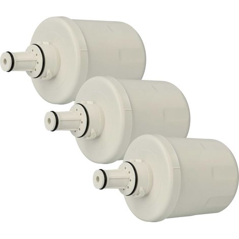vhbw 3x filtro de agua, cartucho de filtro reemplaza Samsung WF008, TADA29-00003B, TADA29-00003A, W6-63007 para frigoríficos