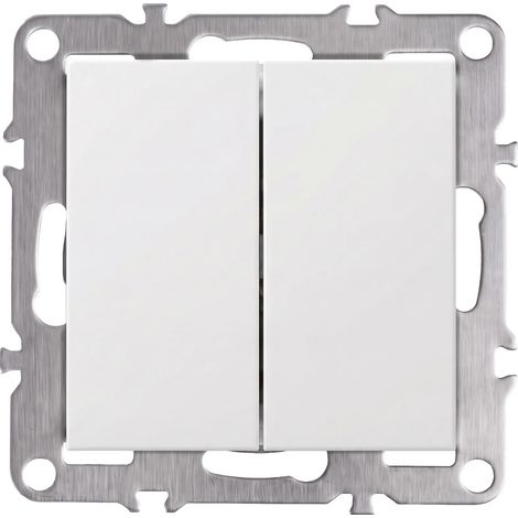 Toolight Double Switch Oste Jnh007-w White (1/5)