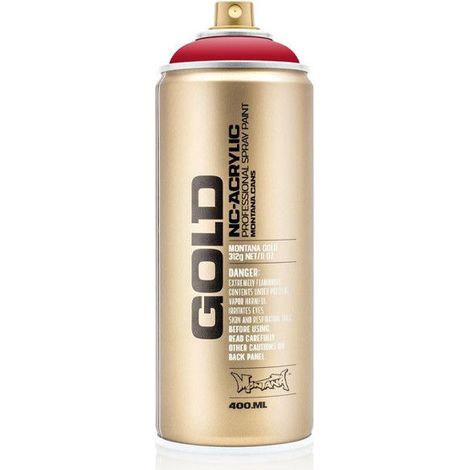 Bombe de peinture - Gold - Acrylique - Ketchup - G3040 - 400ml - Montana Cans
