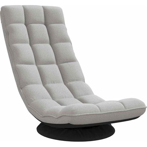 vidaXL Sedia da Terra Girevole Grigio Nuvola 70x51x79 cm in (1/5)