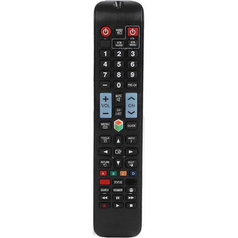 Nouvelle télécommande universelle AA59‑00784C au design élégant pour téléviseurs intelligents LCD LED Samsung. (1/5)