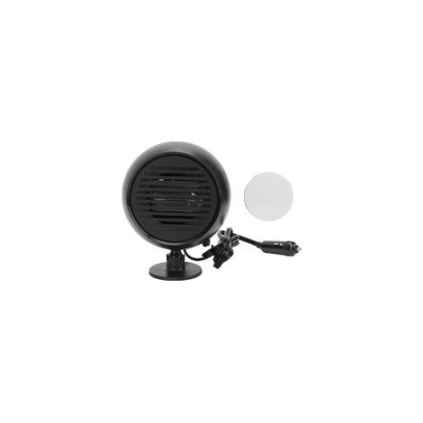 Ventilador calefactor portátil para coche: descongelación y desempañado rápidos, 24 V, negro, alta potencia, compacto y silencioso. (1/5)