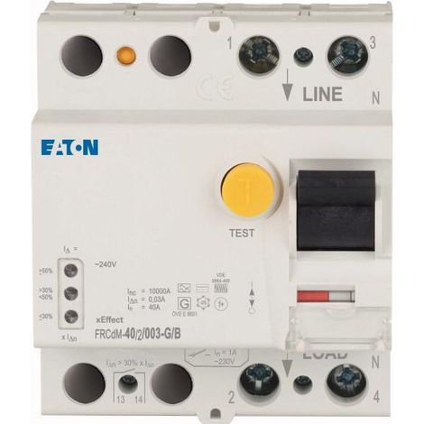 Interrupteur Eaton frcdm-40/2/003-g/b 40 A 10 kA (1/2)