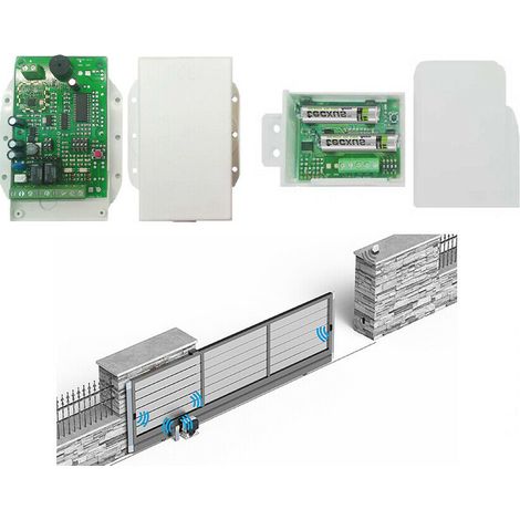 Ponte Wireless Radio Per Coste Sicurezza Cancello Scorrevole Battente Mobile