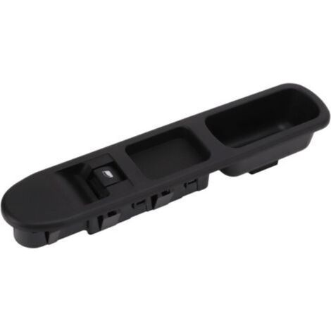 Levé Vitre Interrupteur de lève-vitre côté passager 6490.HQ ABS noir sensible de remplacement pour PEUGEOT 207 (1/5)