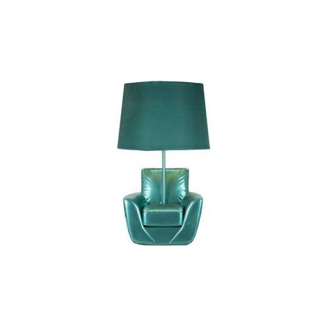 TABLE LAMP MIDCENTURY 
TURQUOISE CM Ø 26X43 (1/5)
