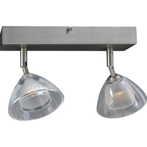 LED plafonnier Caterina LED Beam Gris métallisé à 2 lumières - 5225-37-06-30-2-DW
