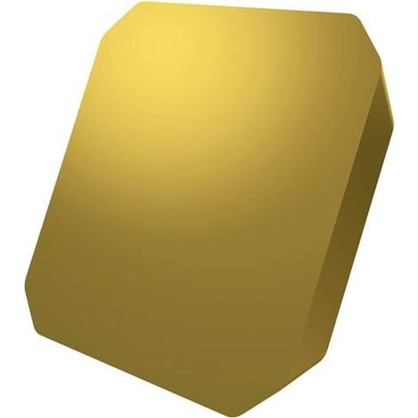 Fräswendeschneidplatte ISO SEEN 1203AFFN:M8330 Tiefe 6,5mm PVD beschichtet Gold (1/2)