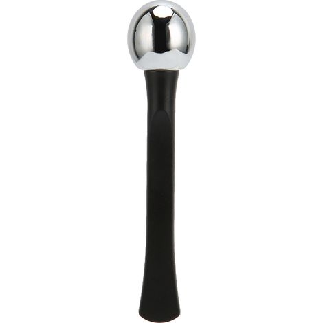 Bâton de Massage Facial Ergonomique Portable pour les Yeux, Applicateur de Crème pour le Contour des Yeux (Manche Noir) (1/5)