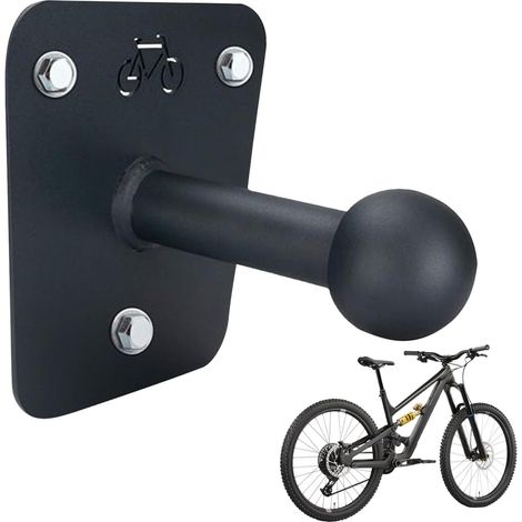 Gancho para bicicletas de garaje, gancho vertical para bicicletas montado en la pared: ganchos que ahorran espacio para uso interior y exterior, apartamentos. (1/5)