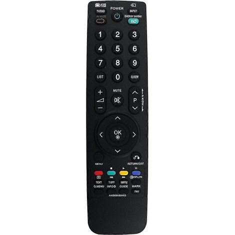Ersatzfernbedienung AKB69680403 für LG TV 32LG2100, 32LH2000, 32LH3000, 32LD320, 42LH35FD, 42PQ20D, 50PQ20D, 22LU4010, 26LH2010 (1/5)