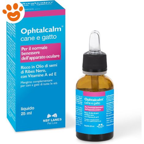 NBF Lanes Dog&Cat Ophtalcalm - Confezione 25 ml -