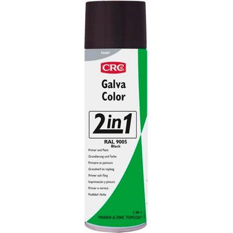 Protección contra la corrosión GALVACOLOR 2-in-1 500 ml RAL 9005 negro (por 12) (1/3)