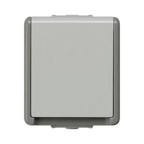 Siemens Delta IP44 toma de corriente eléctrica gris segura