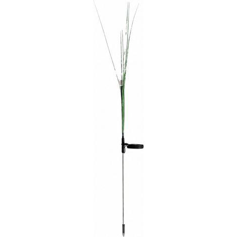 Lampes solaires de jardin en roseau, lampes LED étanches à piquet, décoratives pour pelouse, terrasse et allée extérieure (1/4)