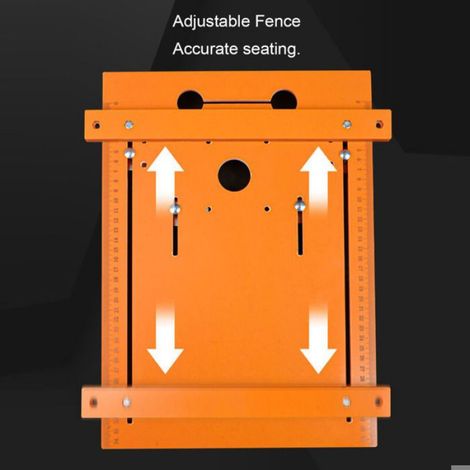 Saw Circulaire - Plaque de Base 28x25 Cm Matériau en Polyuréthane, Routeur Portable-plaque D'opération de Table (1/4)