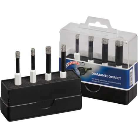 Carat DIAMANTBOHRER ETD SET CLASSIC 6 6 8 8 mm Durchmesser ETDCSET020