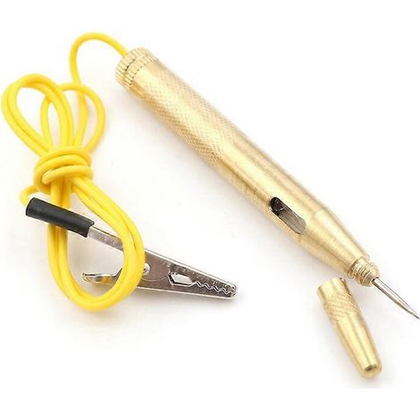 Stylo testeur de tension pour voiture et camion, CC 6V/12V/24V (1/5)