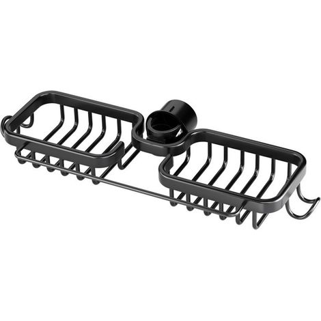 Panier égouttoir en aluminium polyvalent et antirouille pour évier, porte-éponge pour cuisine (1/5)