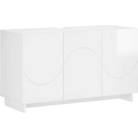 Armario de baño Blanco Brillante 101 x 41 x 58 cm vidaXL (1/5)