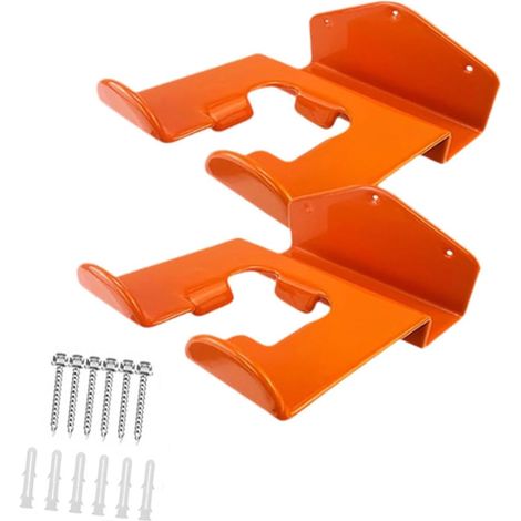 Lot de 2 crochets métalliques pour tondeuse à gazon - Outils électriques - Bricolage - Outils ménagers - Accessoires de cuisine (1/4)