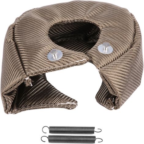 [NIEMALS VERWENDET] Turbo Hitzeschutz, Turbo Decke Hitzeschutz Abdeckung Barriere Turbolader Abdeckung Wrap für T3 Turbolader(T3)