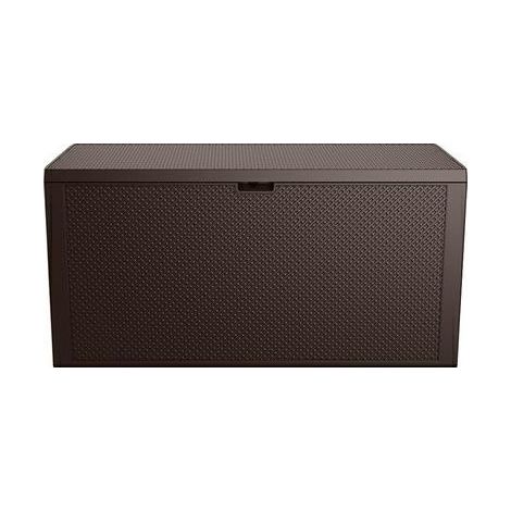 KETER COFFRE DE JARDIN EMILY 270 L MARRON (1/3)