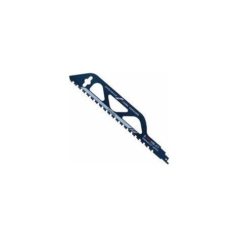 Lame de scie sabre Lame de Scie Sabre,Lame de Scie Sabre Expert au Carbure de Tungstène pour Métal,Bois,Pierre,Accessoires de Scie Sabre pour Béton Cellulaire,Brique,Béton (305 mm (S1243HM)) (1/5)
