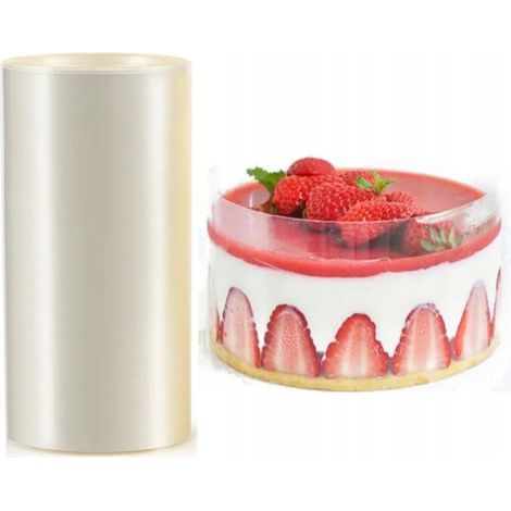 BORDE ALTO PARA PASTELES 20cm x 10m PARA PASTELES, HOJALDRE, PAPEL DE ALUMINIO, BANDA 289 (1/5)
