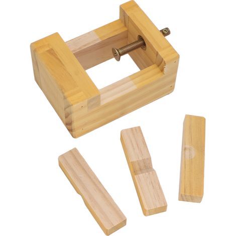 Étau de Sculpture en Bois Léger Portable et Ergonomique pour Bricolage, Horlogerie et Artisanat (1/5)