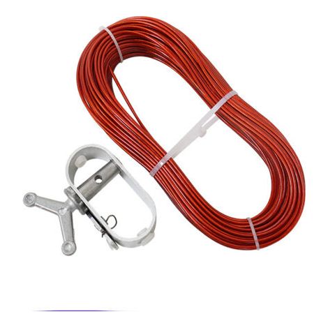 RHG 1ensemble Kit De Treuil pour Câble De Couverture De Piscine Hiver Accessoire De Sécurisation pour Piscines Hors-Sol Installation Facile avec Câble pour Ronde (1/5)