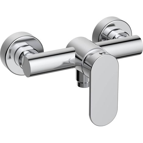 Mitigeur mécanique de douche rond NEOLOOP  - Sans bec verseur (1/5)