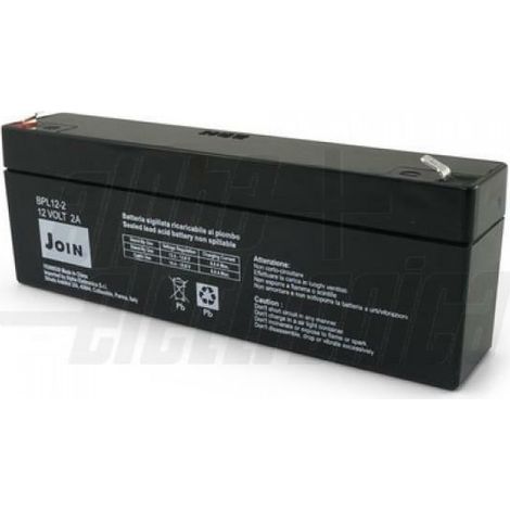 Alpha elettronica batteria piombo agm 12v 2ah  bpl12-2