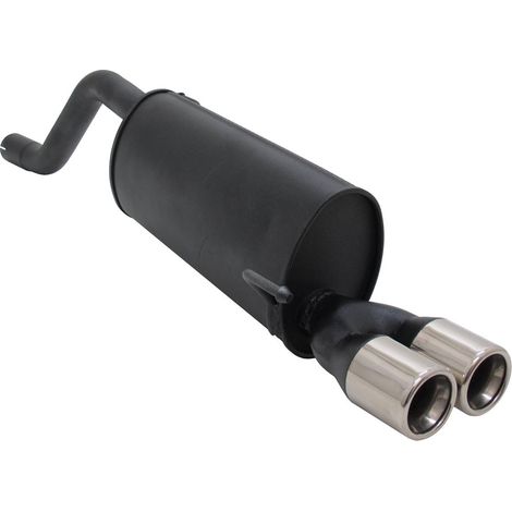 Silencieux Echappement Alfa Romeo Mito de 2008 a 2013 - 2 x 76mm-13658053