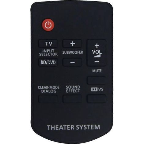 Télécommande de Remplacement N2QAYC000027 pour Système Home Cinéma Panasonic SC-HTB10